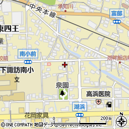 長野県諏訪郡下諏訪町5694周辺の地図