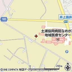 茨城県行方市井上藤井102-12周辺の地図