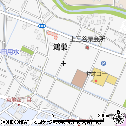 埼玉県鴻巣市鴻巣周辺の地図