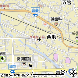 長野県諏訪郡下諏訪町6281周辺の地図