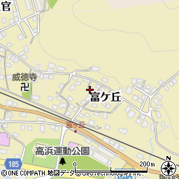 長野県下諏訪町（諏訪郡）富ケ丘周辺の地図