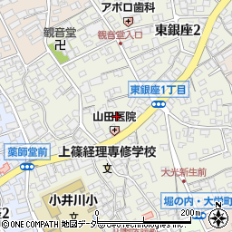 三枝塗料株式会社　岡谷営業所周辺の地図