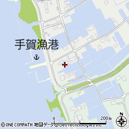 茨城県行方市手賀1526周辺の地図