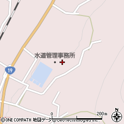 長野県企業局　松塩水道用水管理事務所周辺の地図