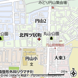 福井県福井市北四ツ居町16-19周辺の地図