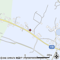 茨城県かすみがうら市牛渡2049-2周辺の地図