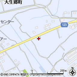 茨城県常総市大生郷町2798周辺の地図