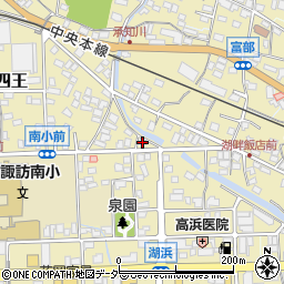 長野県諏訪郡下諏訪町6122周辺の地図