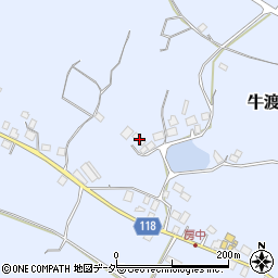 茨城県かすみがうら市牛渡2131周辺の地図