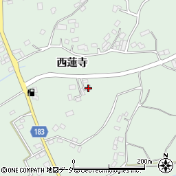 茨城県行方市西蓮寺354周辺の地図