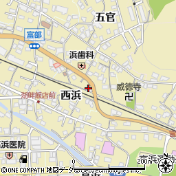 長野県諏訪郡下諏訪町6383周辺の地図