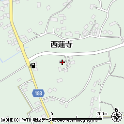 茨城県行方市西蓮寺350周辺の地図