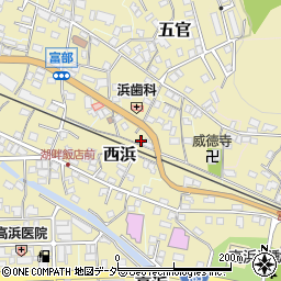長野県諏訪郡下諏訪町6382周辺の地図