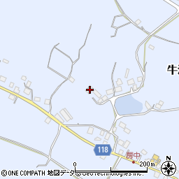 茨城県かすみがうら市牛渡2131-6周辺の地図