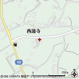 茨城県行方市西蓮寺352周辺の地図