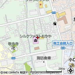 株式会社宮坂製糸所周辺の地図