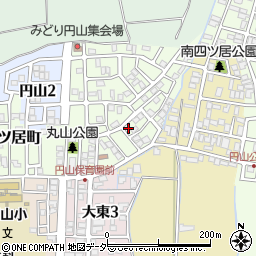 福井県福井市北四ツ居町30周辺の地図