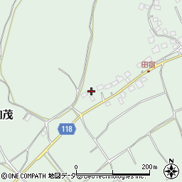 茨城県かすみがうら市加茂2875周辺の地図