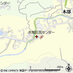 埼玉県比企郡小川町木部189周辺の地図