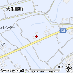 茨城県常総市大生郷町2797周辺の地図