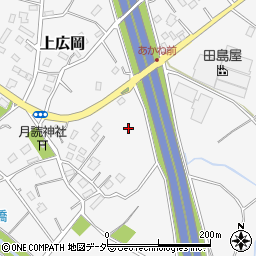 上広岡橋周辺の地図