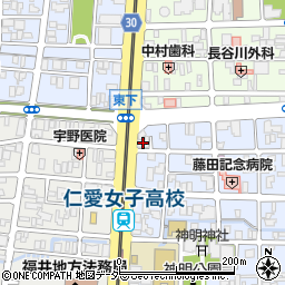 福井県家庭教師協会福井事務局周辺の地図