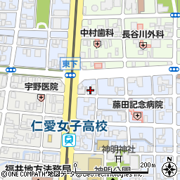 株式会社福井ゴールドセンター　奥田周辺の地図