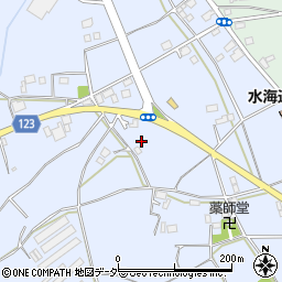 茨城県常総市大生郷町2664周辺の地図
