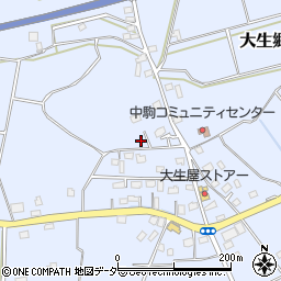 茨城県常総市大生郷町3582-2周辺の地図