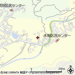 埼玉県比企郡小川町木部211周辺の地図