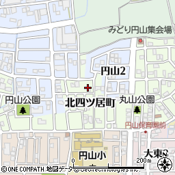 福井県福井市北四ツ居町14-18周辺の地図