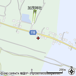 茨城県かすみがうら市加茂3267周辺の地図