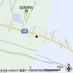 茨城県かすみがうら市加茂3279周辺の地図