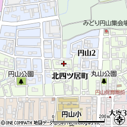 福井県福井市北四ツ居町14-20周辺の地図