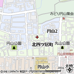 福井県福井市北四ツ居町14周辺の地図