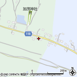 茨城県かすみがうら市加茂3270-1周辺の地図
