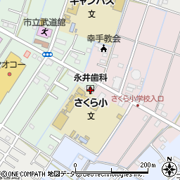 埼玉県幸手市幸手77-1周辺の地図