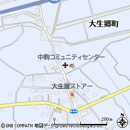 茨城県常総市大生郷町3329周辺の地図