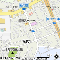 ひらり松代店周辺の地図