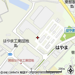 千葉県野田市はやま周辺の地図