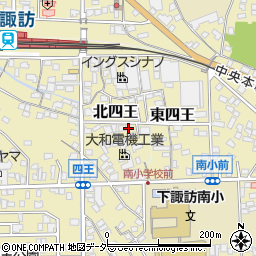 長野県諏訪郡下諏訪町5205-2周辺の地図