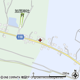茨城県かすみがうら市加茂3290周辺の地図