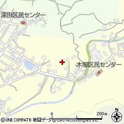 埼玉県比企郡小川町木部214周辺の地図