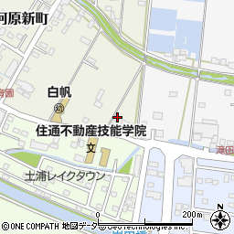 茨城県土浦市蓮河原新町13-26周辺の地図