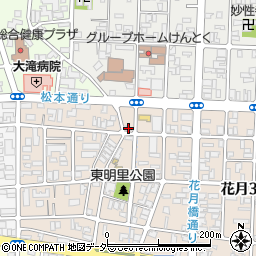 矢尾商店周辺の地図