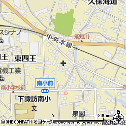 長野県諏訪郡下諏訪町5707周辺の地図