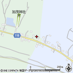 茨城県かすみがうら市加茂3290-1周辺の地図