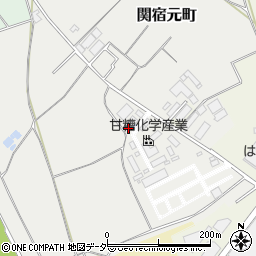 甘糟化学産業株式会社　千葉工場周辺の地図