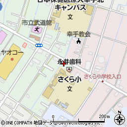埼玉県幸手市幸手77-2周辺の地図
