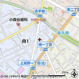 前田食品株式会社　倉庫周辺の地図